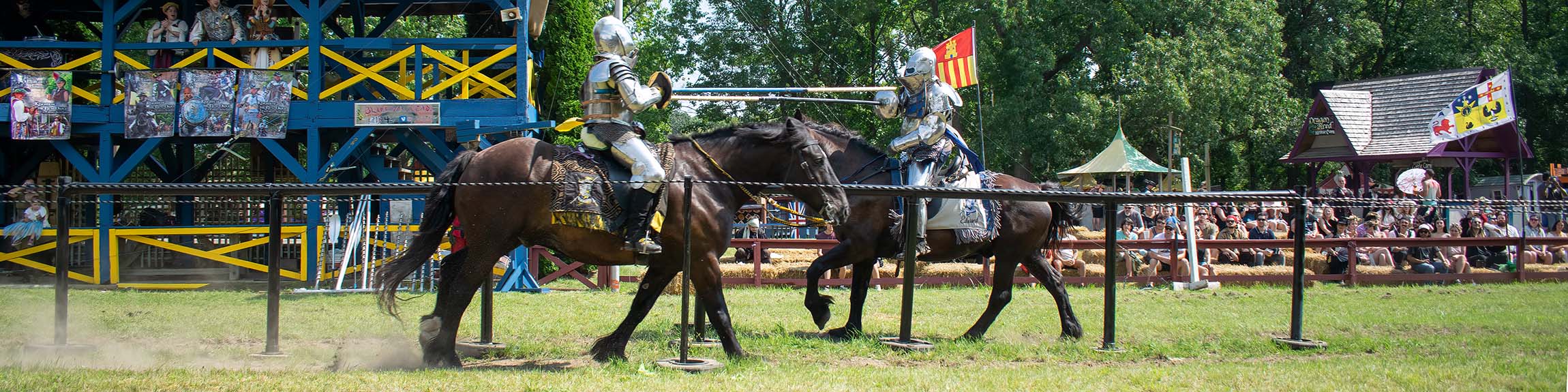 Knights of the new Order full contact jousting in Michigan